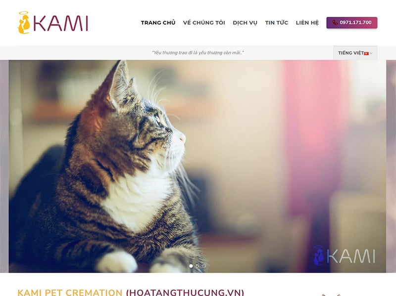 hinh anh dich vu hoa tang thu cung vn kami